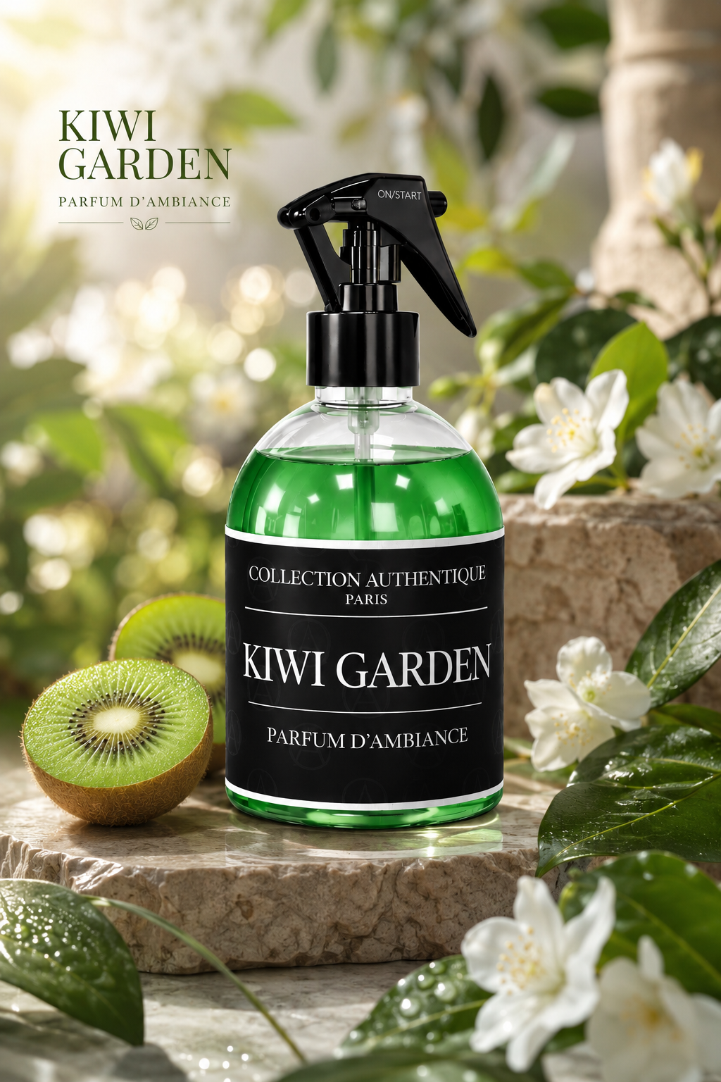 Spray Textile Kiwi Garden – Parfum d'Ambiance Frais & Fruité