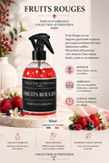 Spray Textile Fruits Rouges – Parfum Fruité et Gourmand